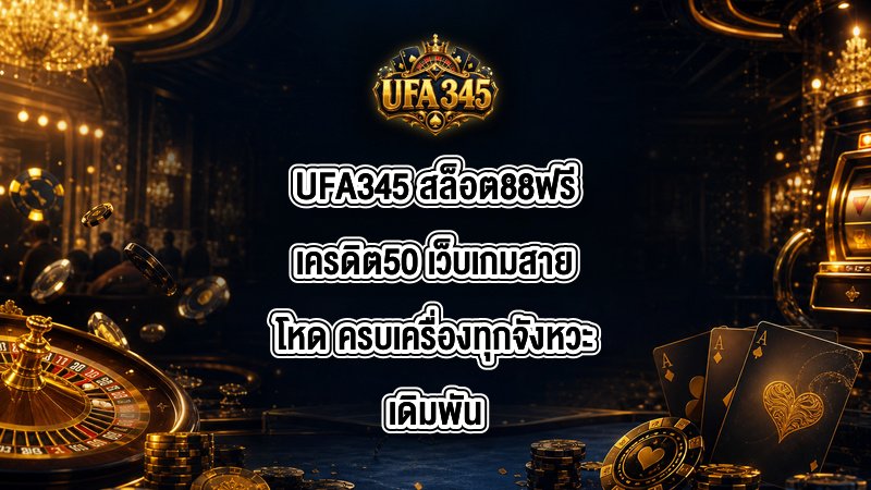 UFA345 สล็อต88ฟรีเครดิต50